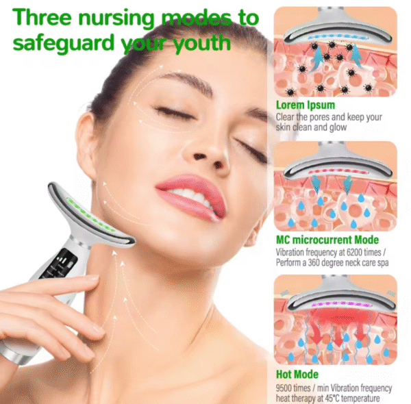 LED Face Lift Machine Facial Beauty Device Skin Wrinkle Removal - Image 3
