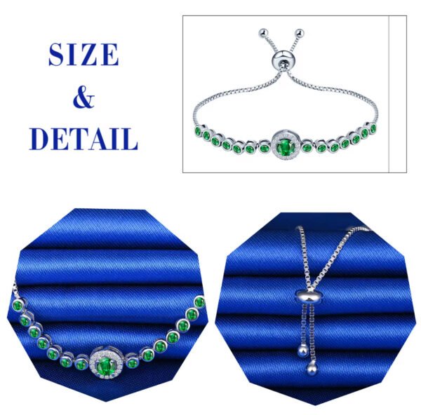 Tennis Bracelet with Sparkle Zircorn for Women - Image 3
