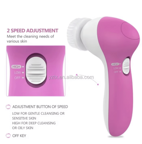 5 in 1 Multifunction Electrical Facial Cleansing Brush - Image 20