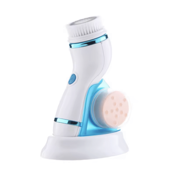 Multifunctional Clean Face Tender Skin Massage Pore Cleaner Waterproof Silicone Sound Wave Electric Face Washer - Image 26