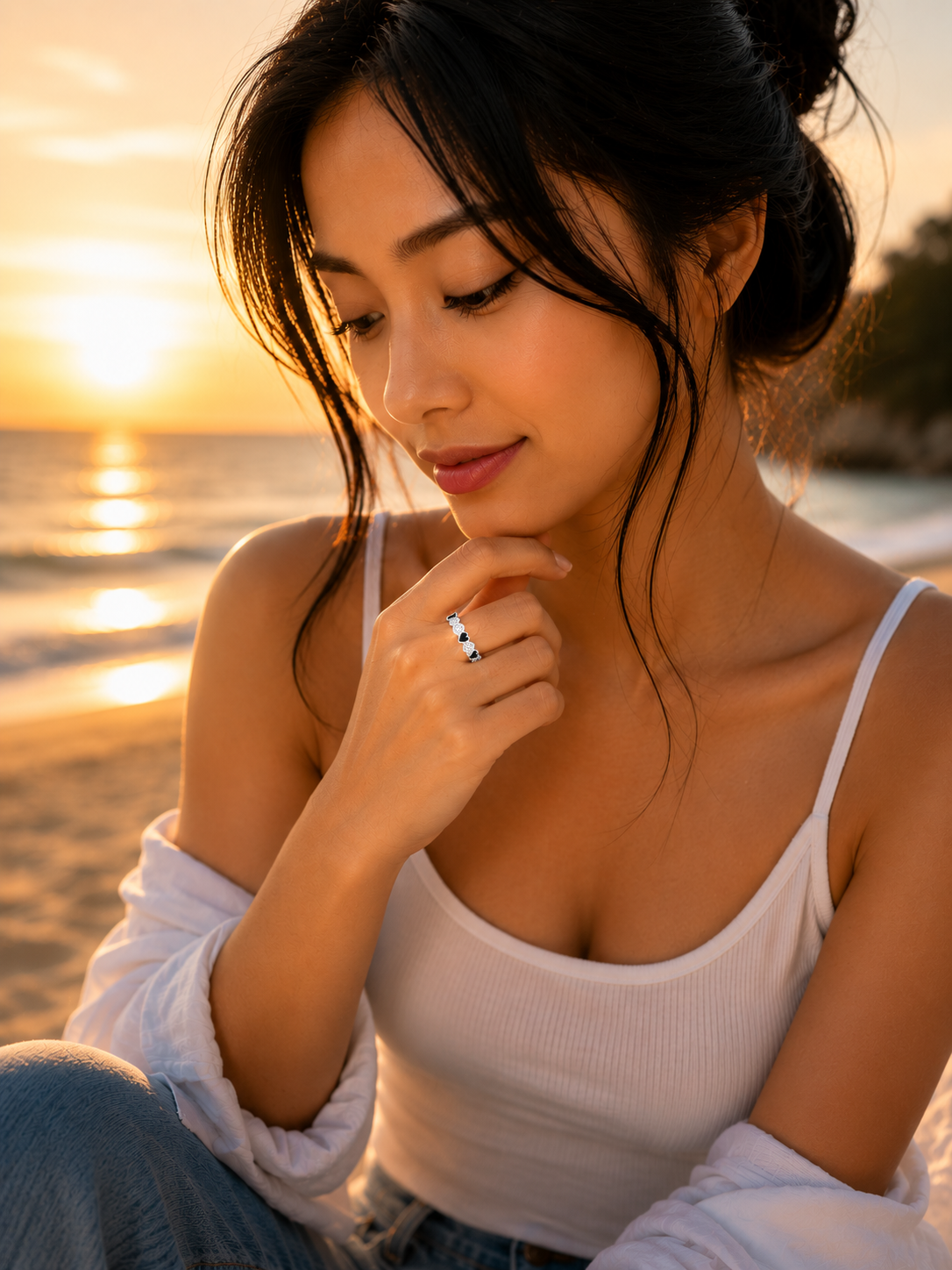 Heart Ring Classic Silver 925 Rings - Image 4