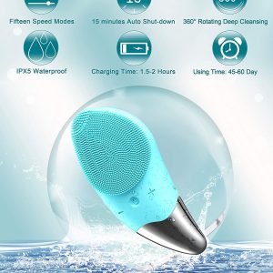 Waterproof Rechargeable Personal Care Face Makeup Silicone Cleaner Facial Cleansing Brush