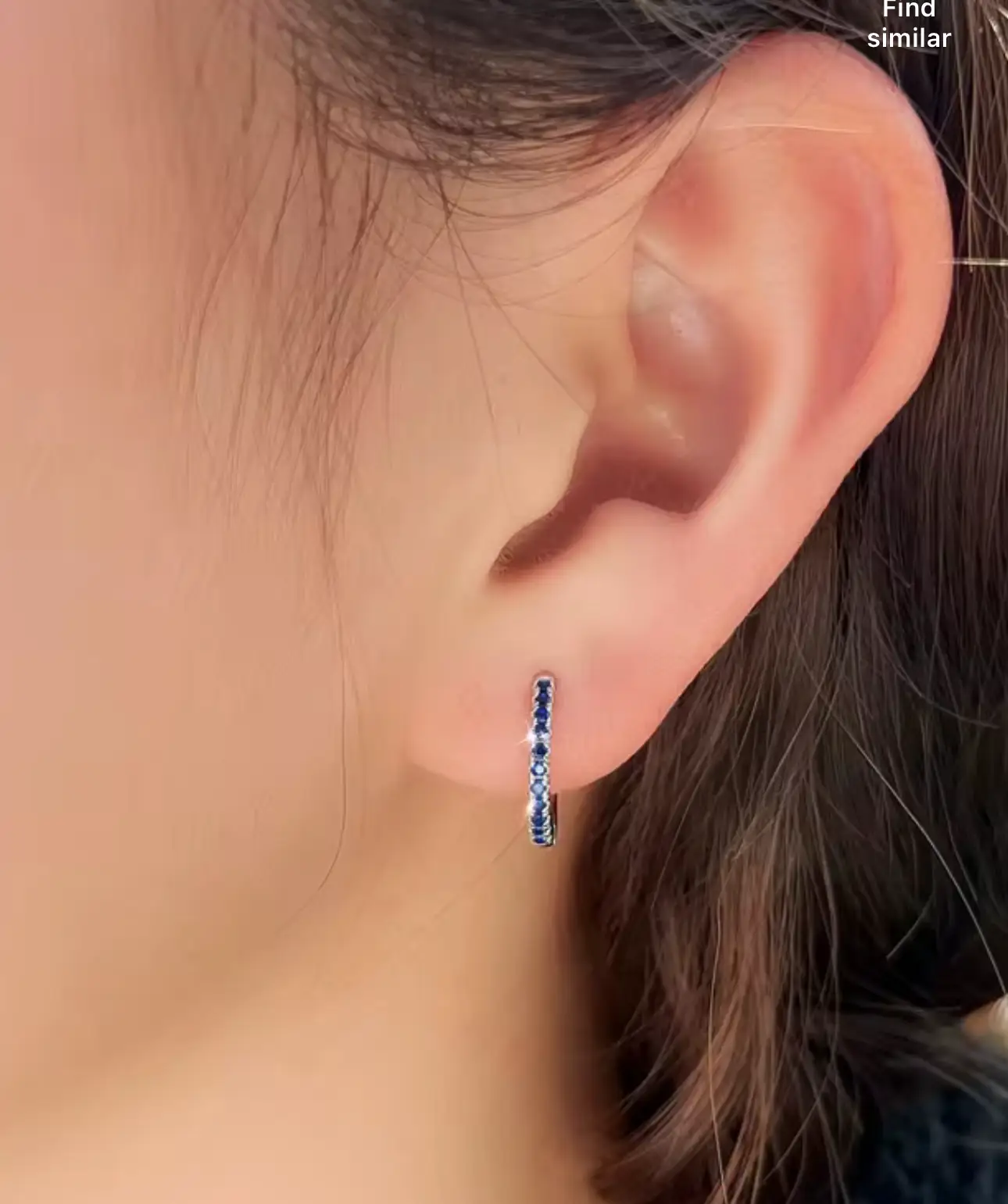 High Quality Girls Fashion Jewellery 14mm Huggie Earring Hypoallergenic 925 Sterling Silver Small Hoop Earrings for Women - Image 9