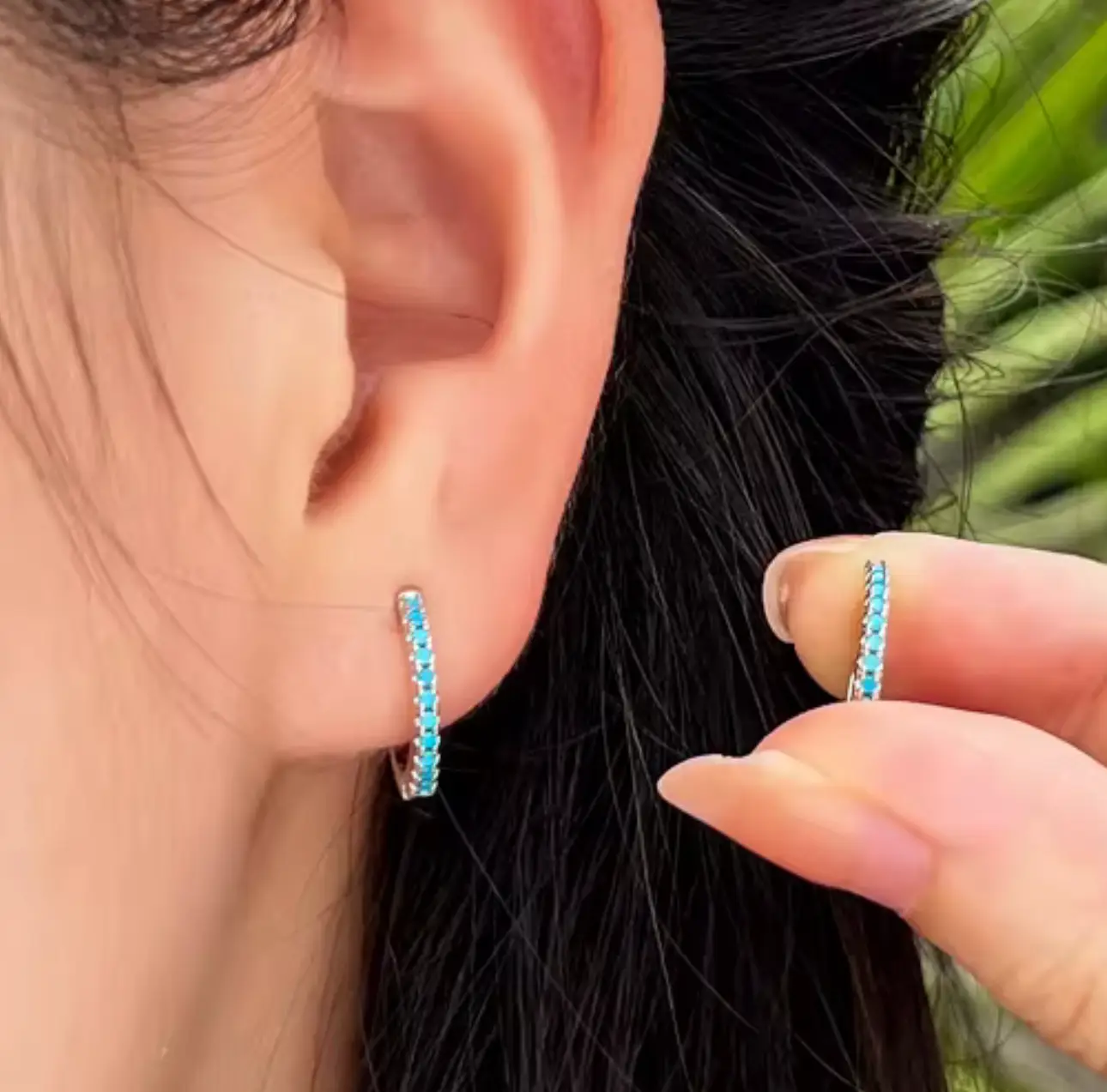 High Quality Girls Fashion Jewellery 14mm Huggie Earring Hypoallergenic 925 Sterling Silver Small Hoop Earrings for Women - Image 7