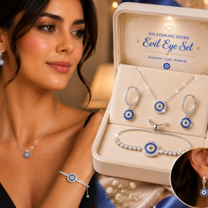 Evil Eye Collection CZ 925 Sterling Silver