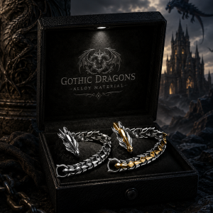 Dragon bone men's bracelet
