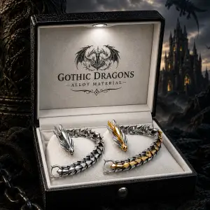 Dragon bone men's bracelet