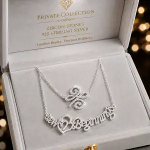 Private Collection - Symbol and Name of New Beginnings and 925 Sterling Silver