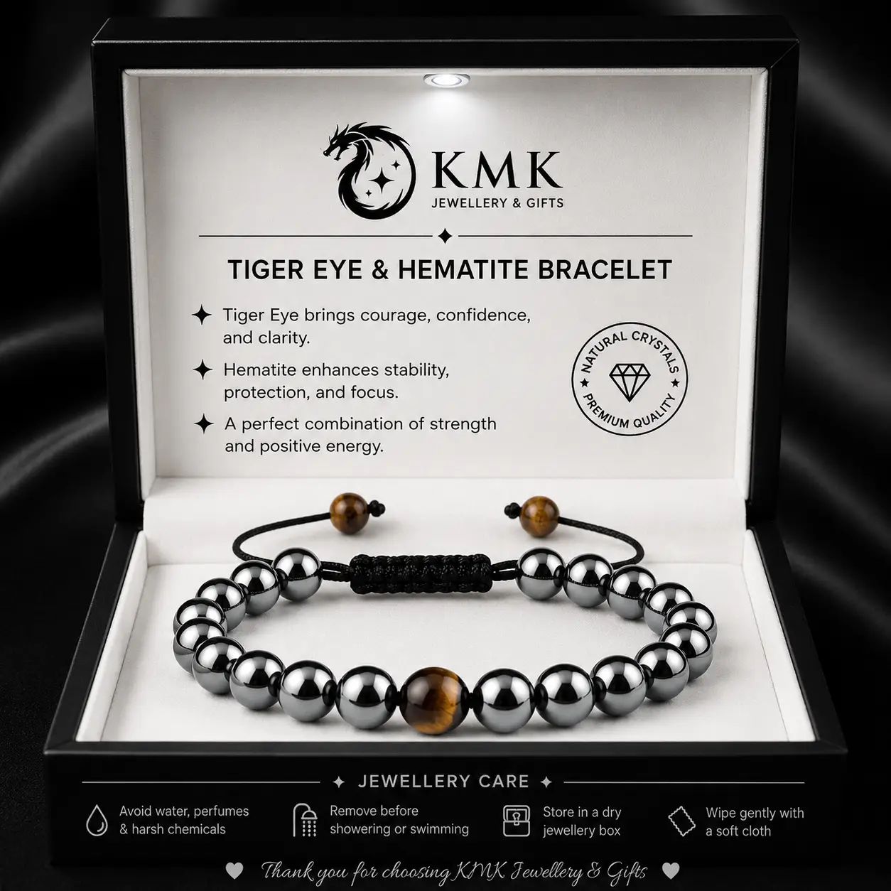 Vintage Eye Stone Bracelet Personalised Handicraft for Men Fashion Jewellery Bangles - Image 7