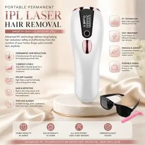 Portable Permanent Skin Rejuvenation Ipl Laser Hair Removal